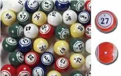 Double Number Bingo Balls